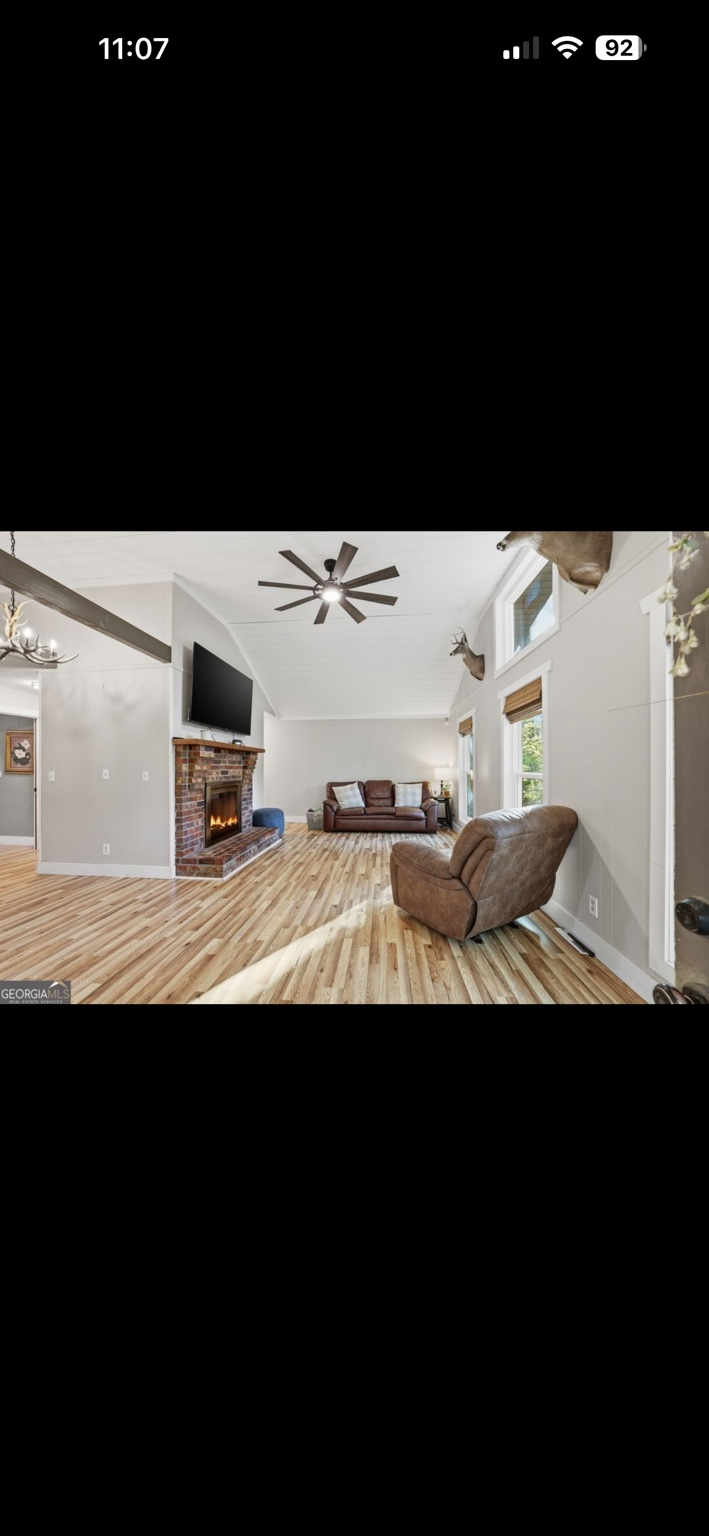 Vacation property living room